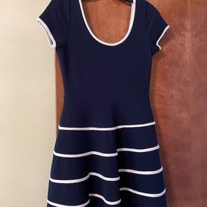 Aqua mini dress
